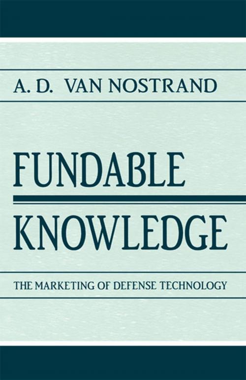 Cover of the book Fundable Knowledge by A.D. Van Nostrand, Taylor and Francis