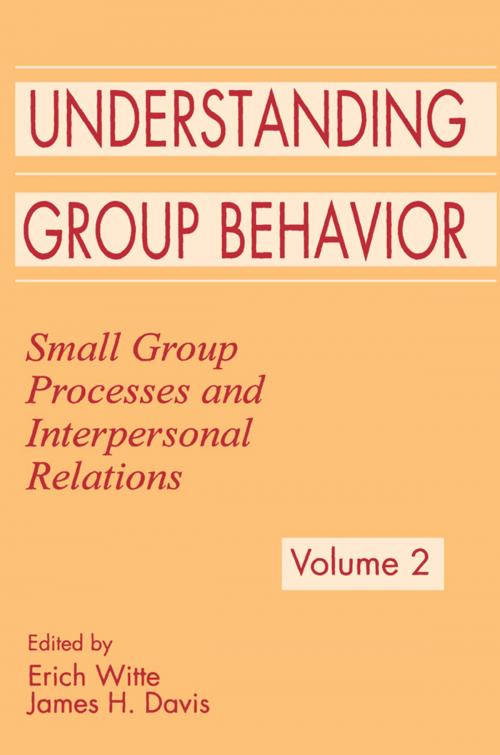 Cover of the book Understanding Group Behavior by , Taylor and Francis