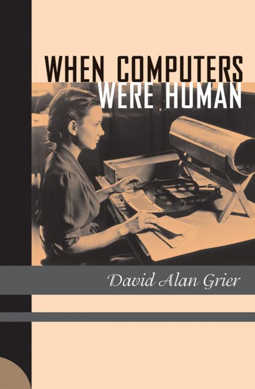 Cover of the book When Computers Were Human by David Alan Grier, Princeton University Press