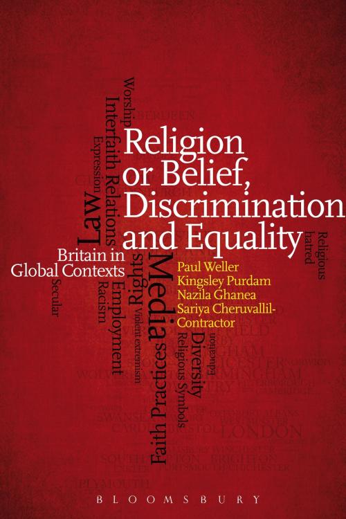 Cover of the book Religion or Belief, Discrimination and Equality by Paul Weller, Dr Kingsley Purdam, Nazila Ghanea, Sariya Cheruvallil-Contractor, Bloomsbury Publishing