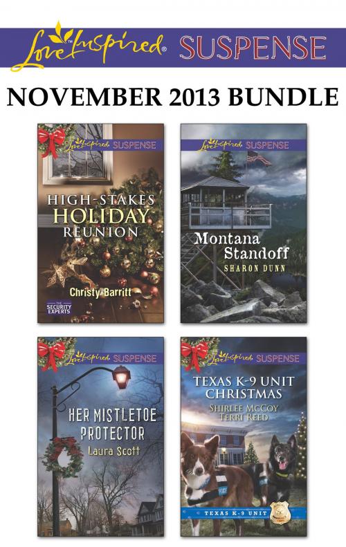 Cover of the book Love Inspired Suspense November 2013 Bundle by Christy Barritt, Laura Scott, Sharon Dunn, Harlequin