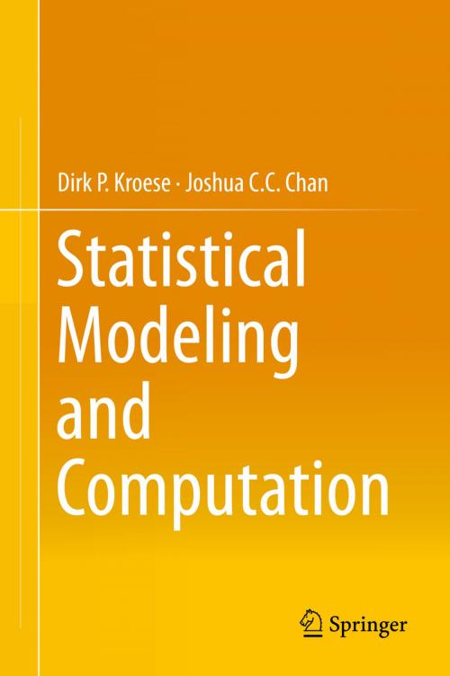 Cover of the book Statistical Modeling and Computation by Joshua C.C. Chan, Dirk P. Kroese, Springer New York