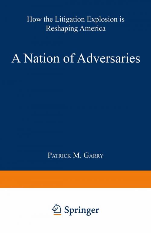 Cover of the book A Nation of Adversaries by Patrick M. Garry, Springer US