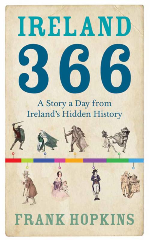 Cover of the book Ireland 366 by Frank Hopkins, New Island Books