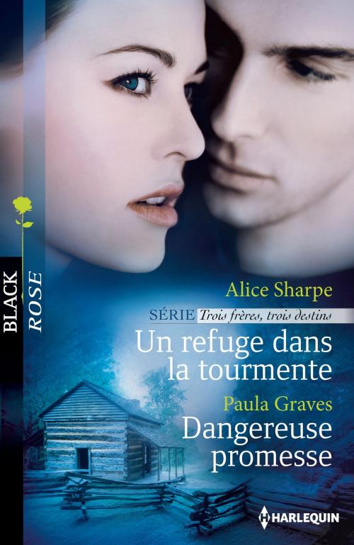 Cover of the book Un refuge dans la tourmente - Dangereuse promesse by Alice Sharpe, Paula Graves, Harlequin