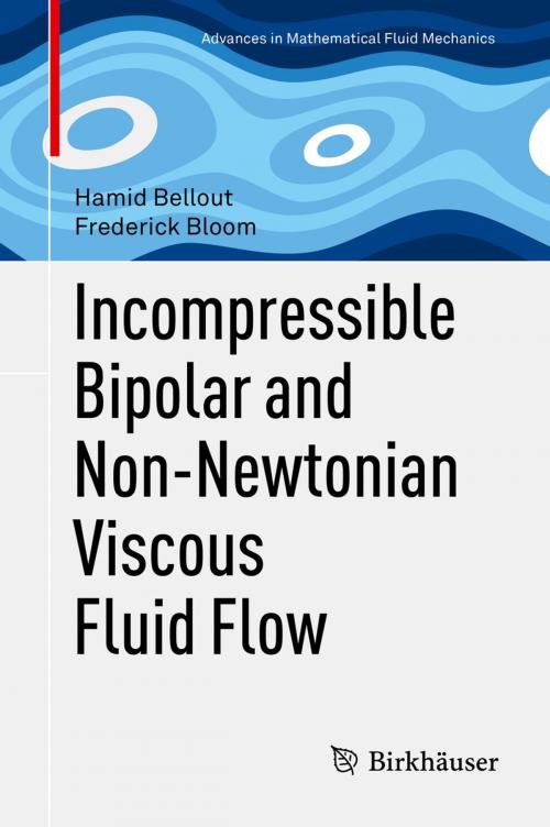 Cover of the book Incompressible Bipolar and Non-Newtonian Viscous Fluid Flow by Hamid Bellout, Frederick Bloom, Springer International Publishing