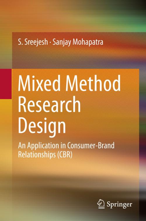 Cover of the book Mixed Method Research Design by S. Sreejesh, Sanjay Mohapatra, Springer International Publishing