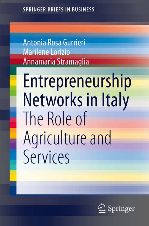 Cover of the book Entrepreneurship Networks in Italy by Marilene Lorizio, Annamaria Stramaglia, Antonia Rosa Gurrieri, Springer International Publishing