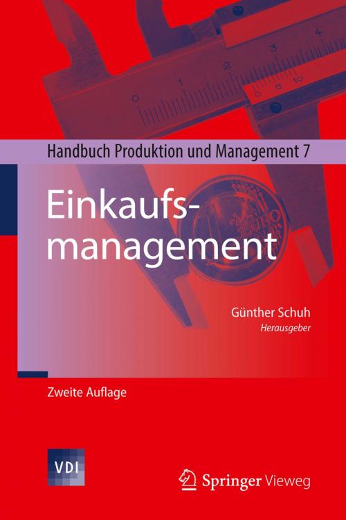 Cover of the book Einkaufsmanagement by , Springer Berlin Heidelberg