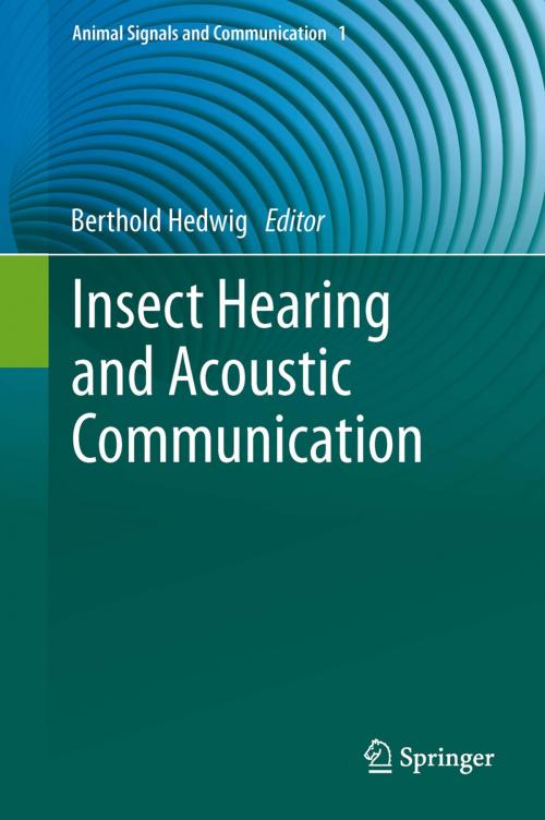 Cover of the book Insect Hearing and Acoustic Communication by , Springer Berlin Heidelberg