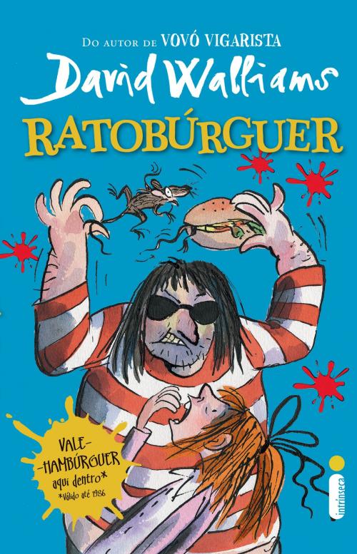 Cover of the book Ratobúrguer by David Walliams, Intrínseca