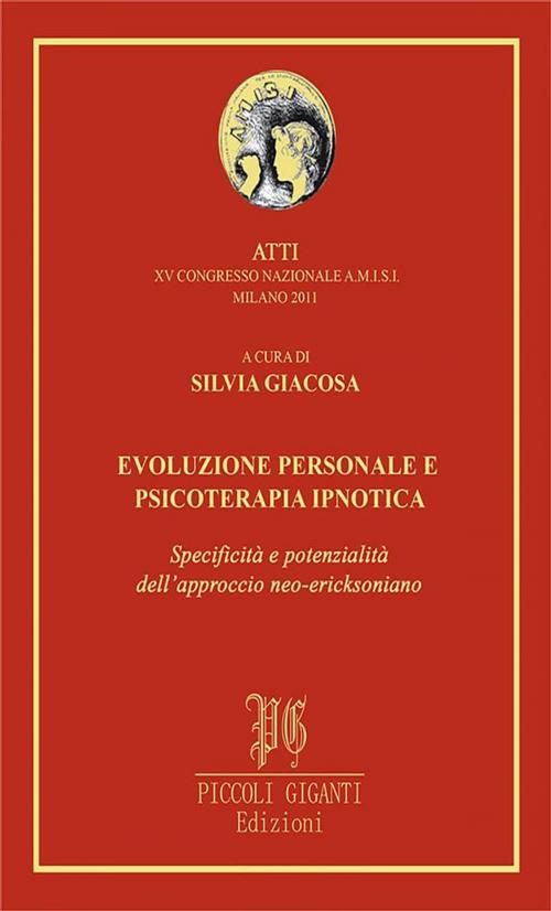 Cover of the book Evoluzione personale e psicoterapia ipnotica by Silvia Giacosa, Youcanprint