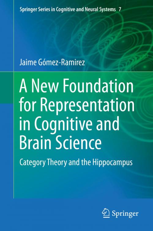 Cover of the book A New Foundation for Representation in Cognitive and Brain Science by Jaime Gómez-Ramirez, Springer Netherlands