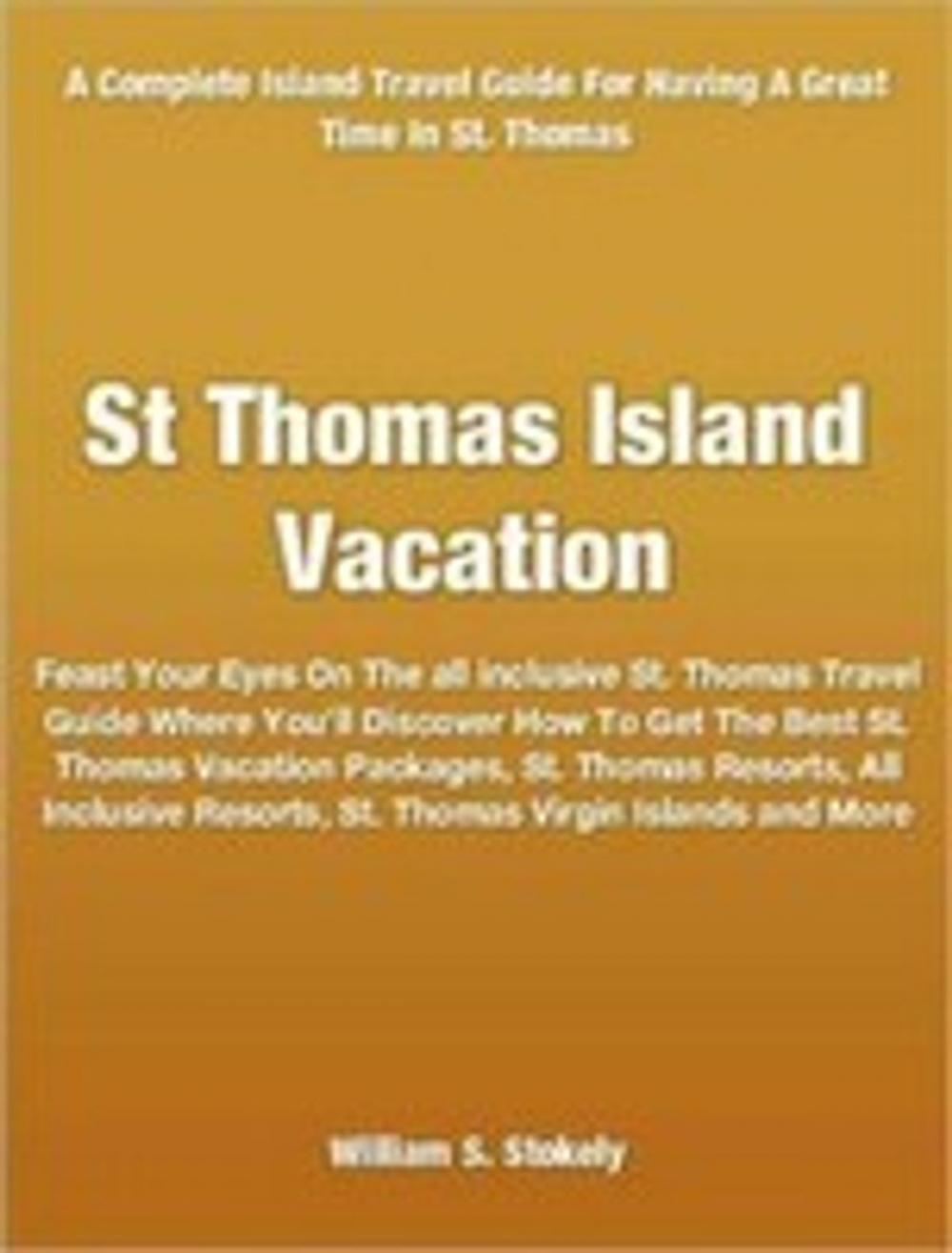 Big bigCover of St Thomas Island Vacation