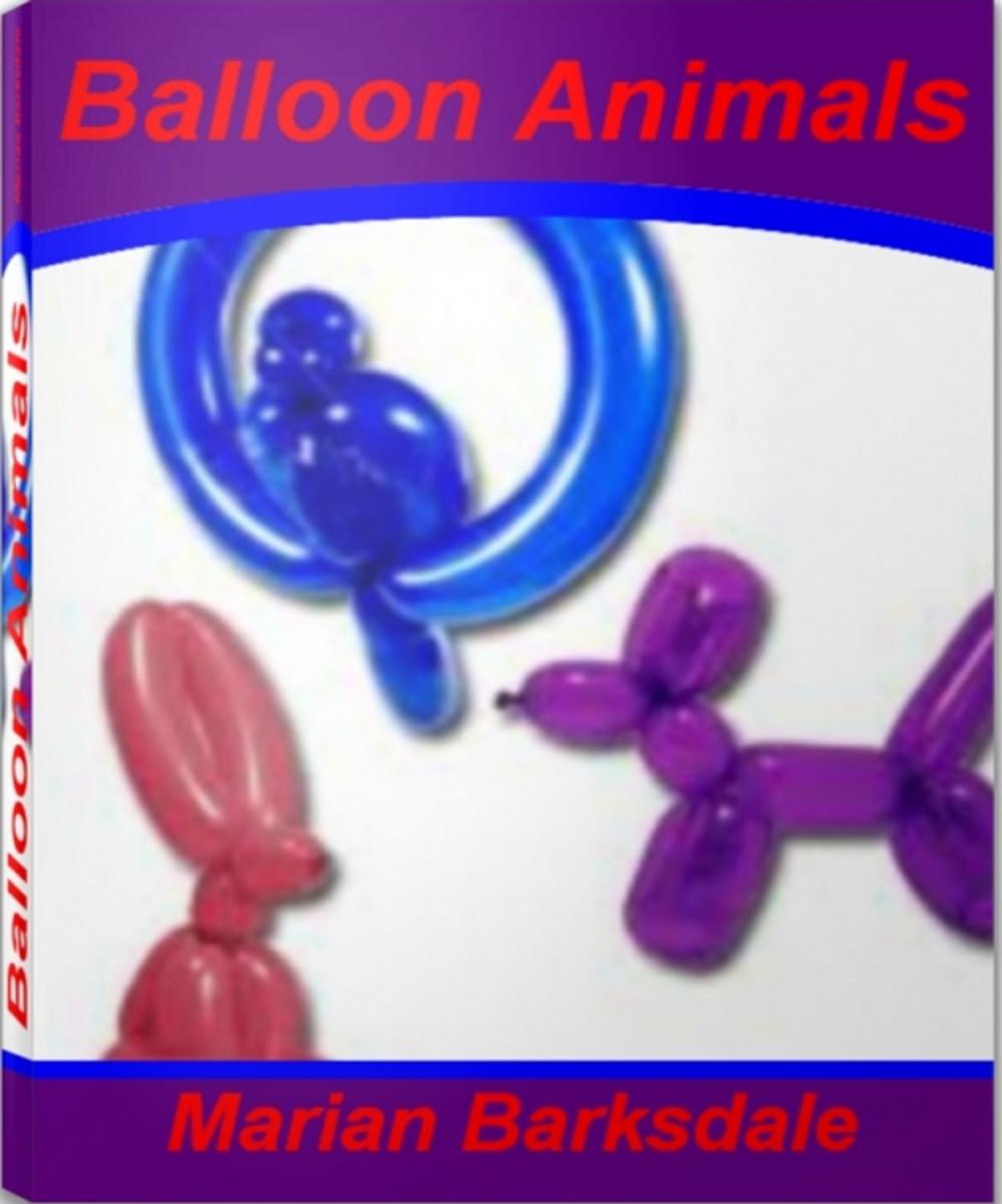 Big bigCover of Balloon Animals