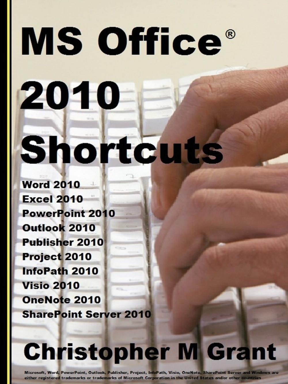 Big bigCover of MS Office 2010 Shortcuts