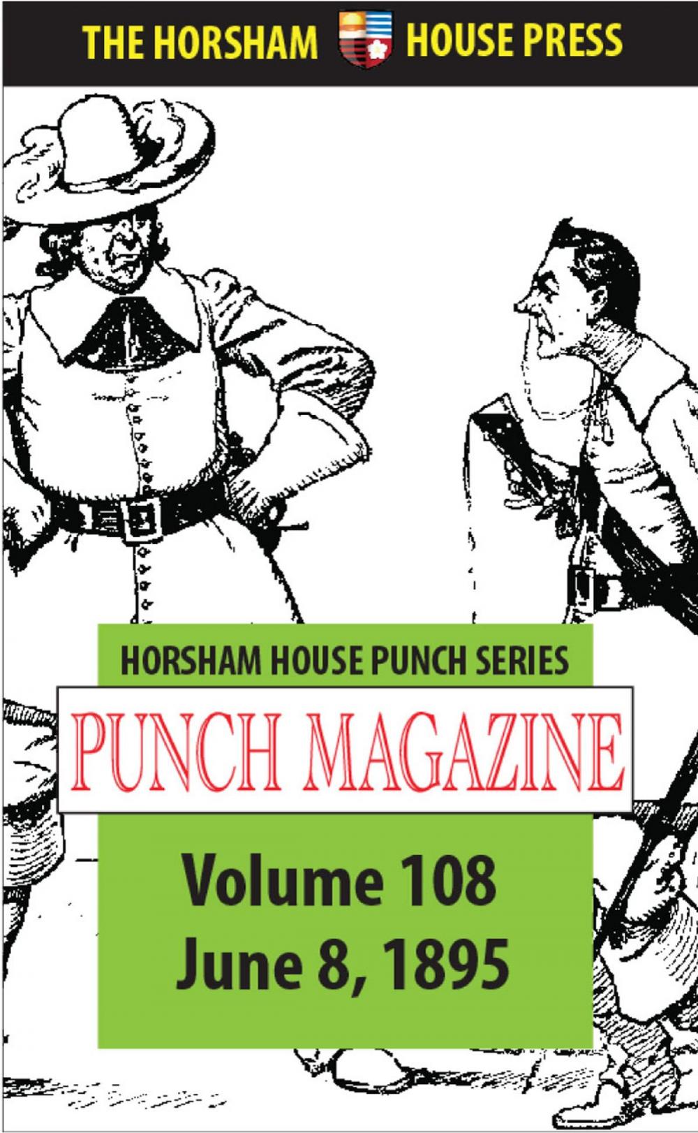 Big bigCover of Punch Magazine, Volume 108, June 8 1895