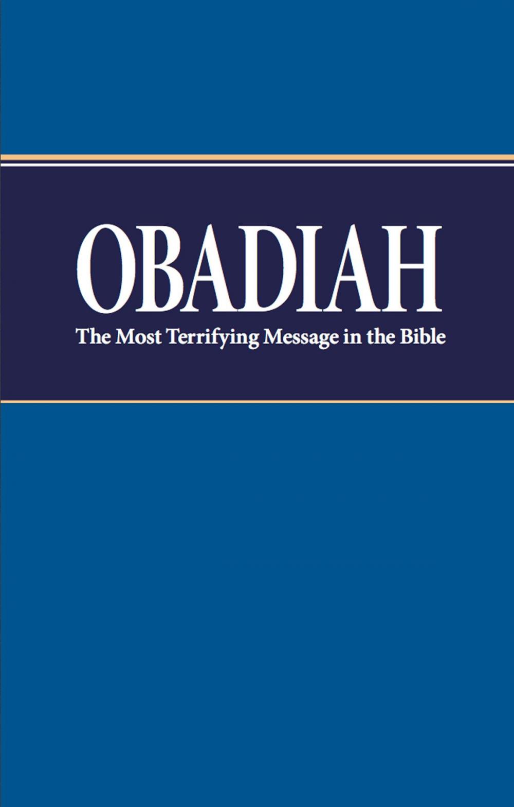 Big bigCover of Obadiah