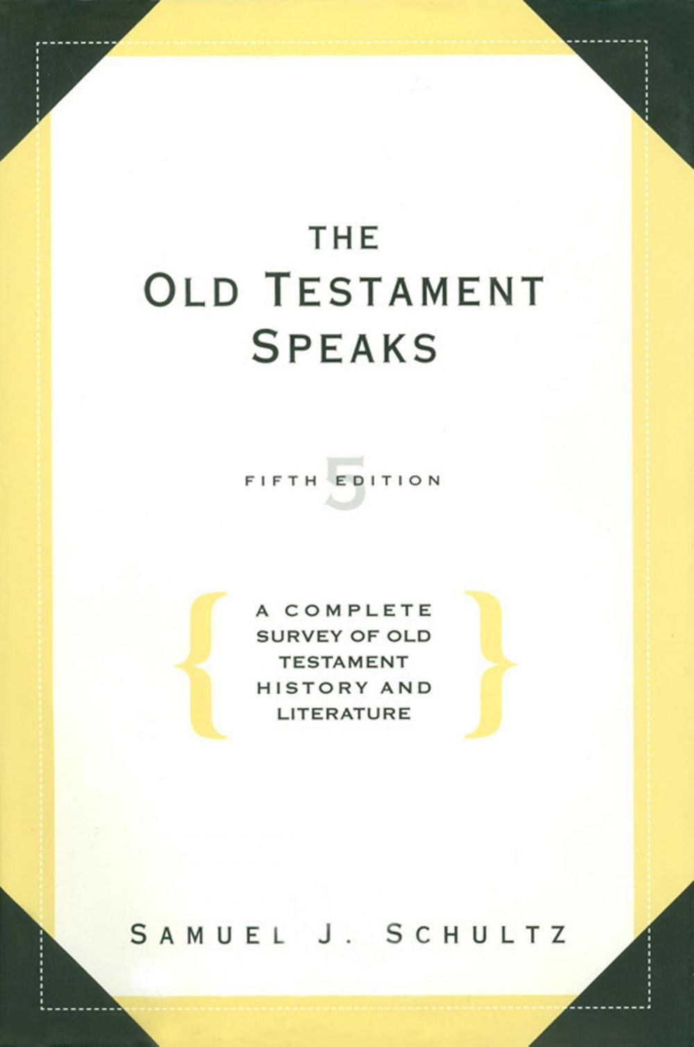 Big bigCover of The Old Testament Speaks, Fifth Edition