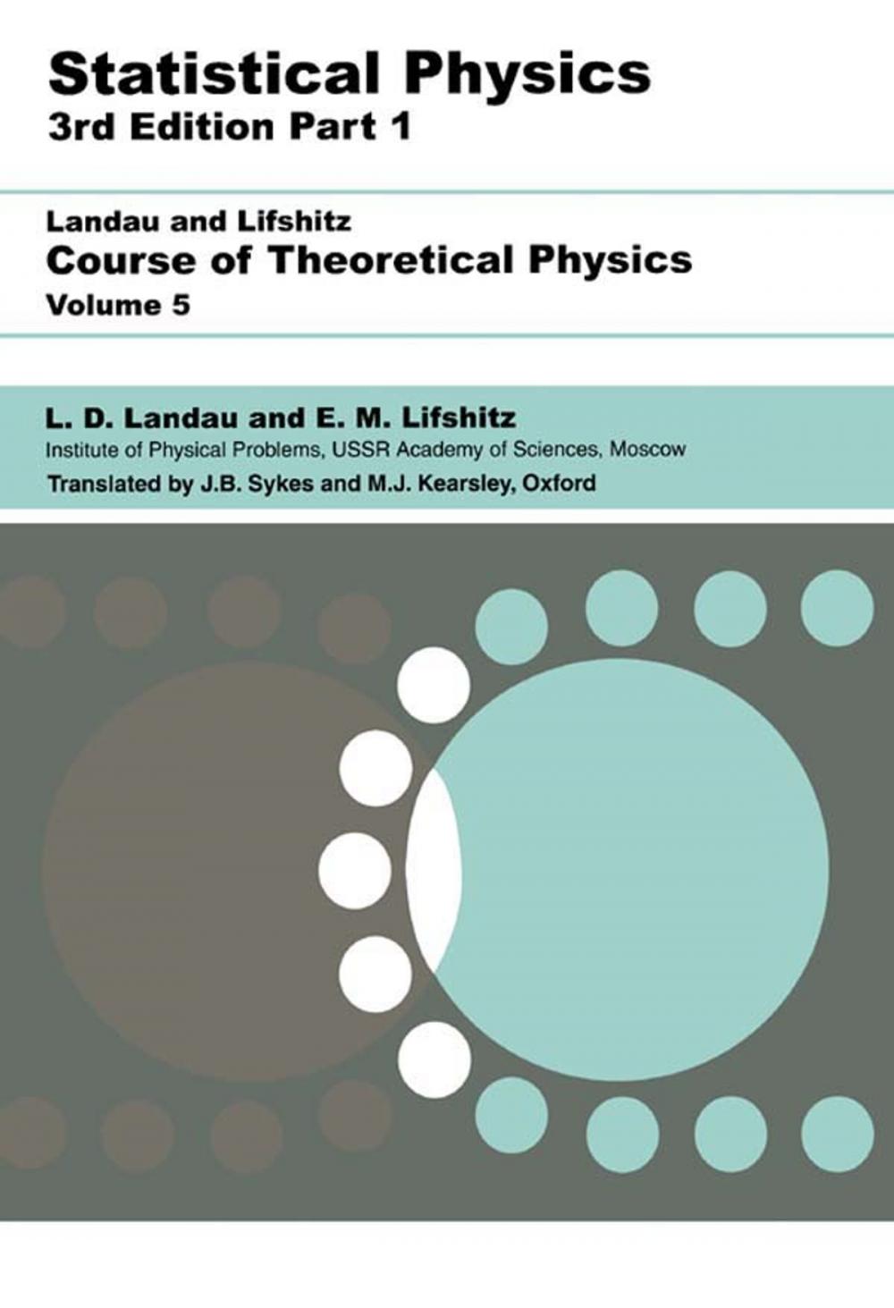Big bigCover of Statistical Physics