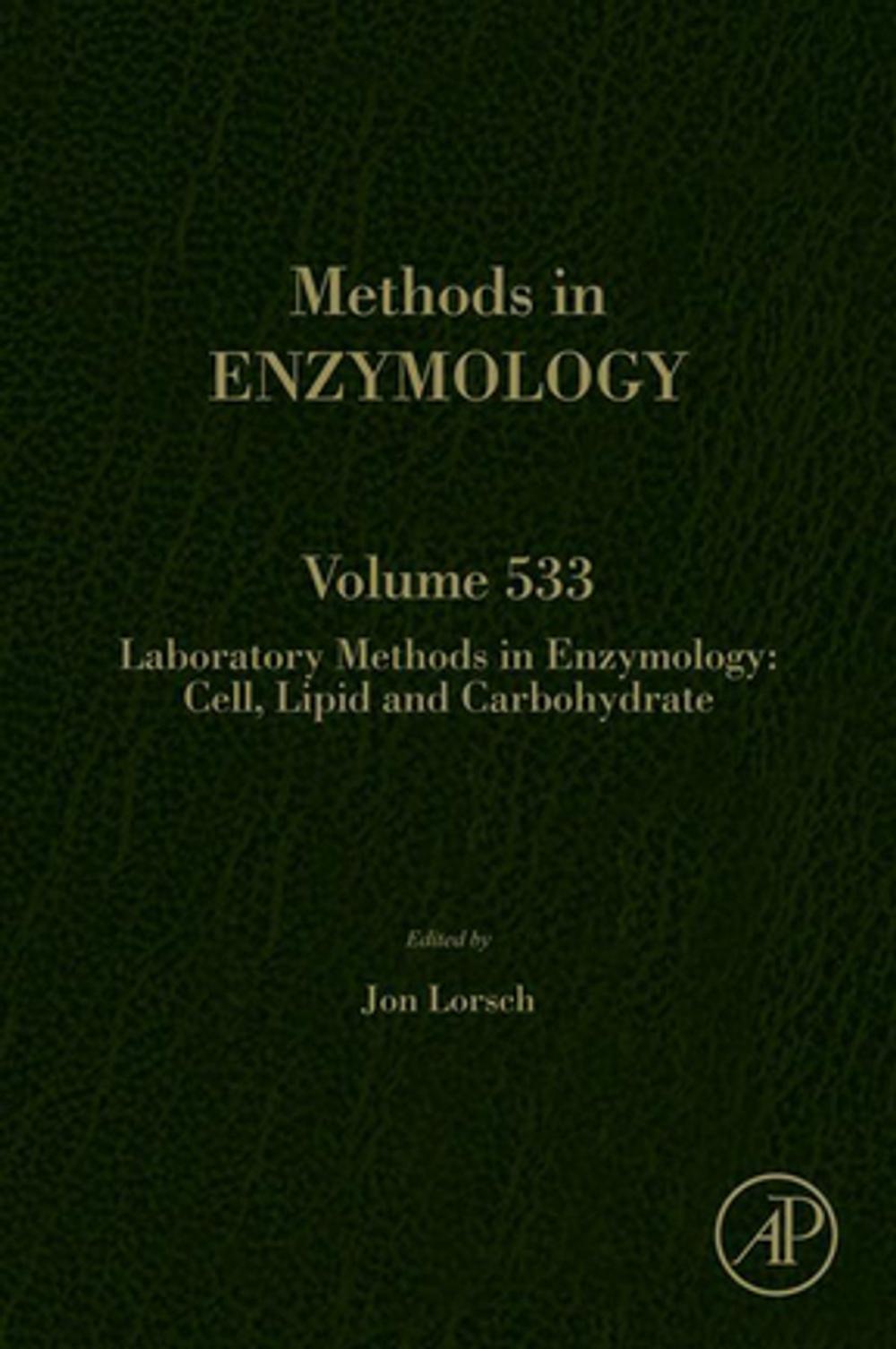 Big bigCover of Laboratory Methods in Enzymology: Cell, Lipid and Carbohydrate