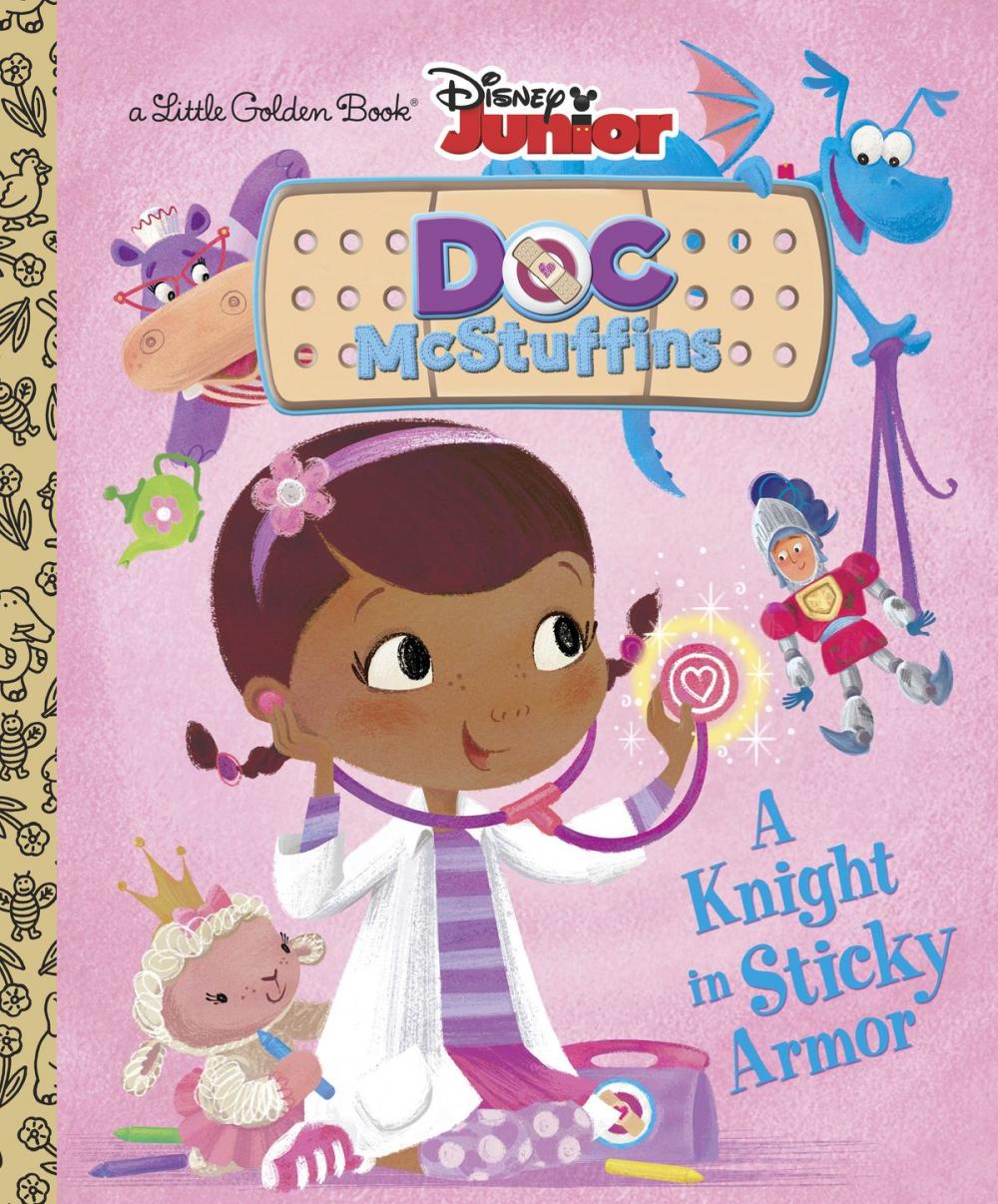 Big bigCover of A Knight in Sticky Armor (Disney Junior: Doc McStuffins)