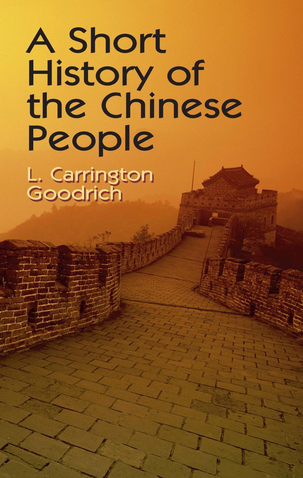 Big bigCover of A Short History of the Chinese People