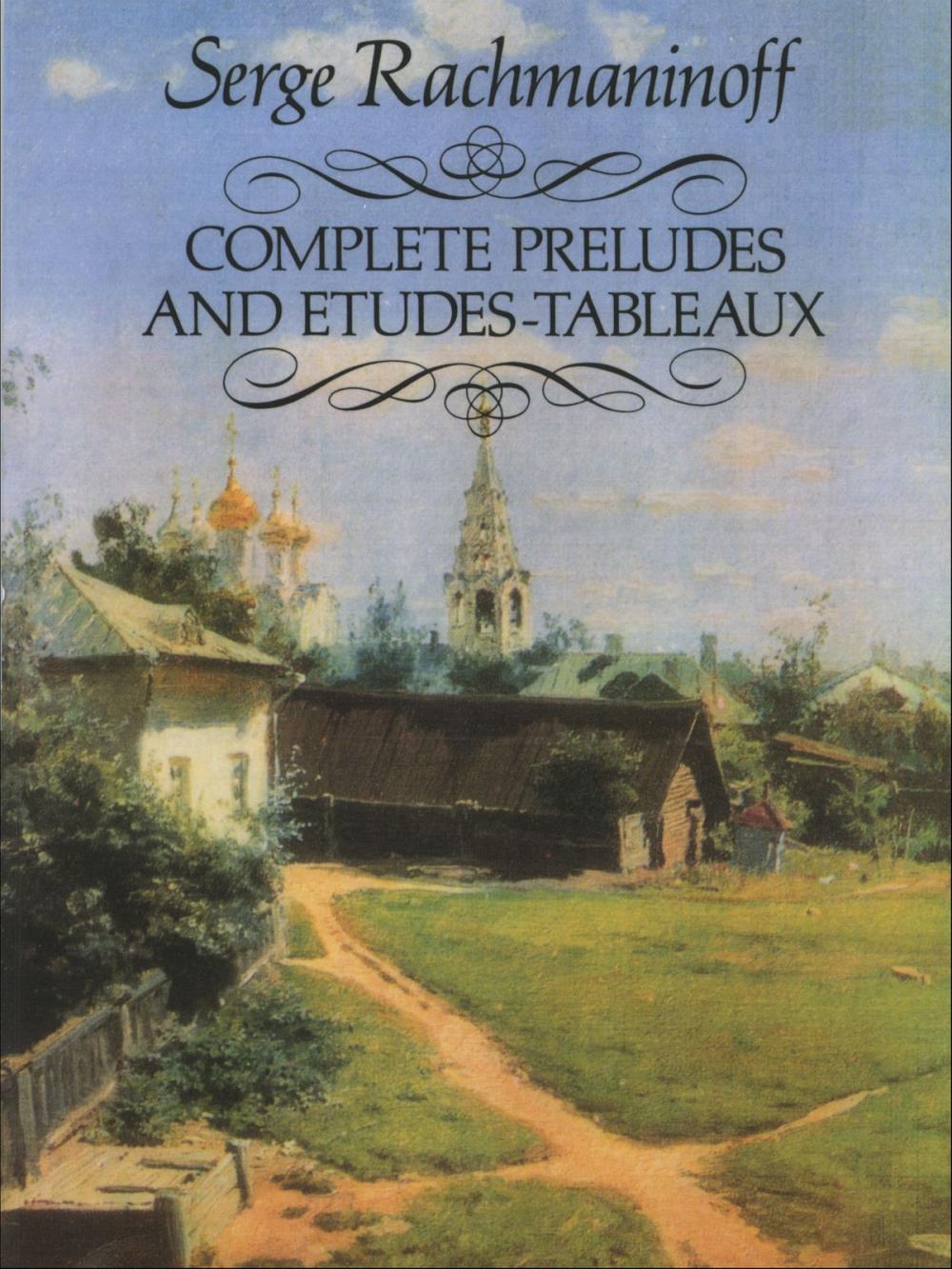 Big bigCover of Complete Preludes and Etudes-Tableaux