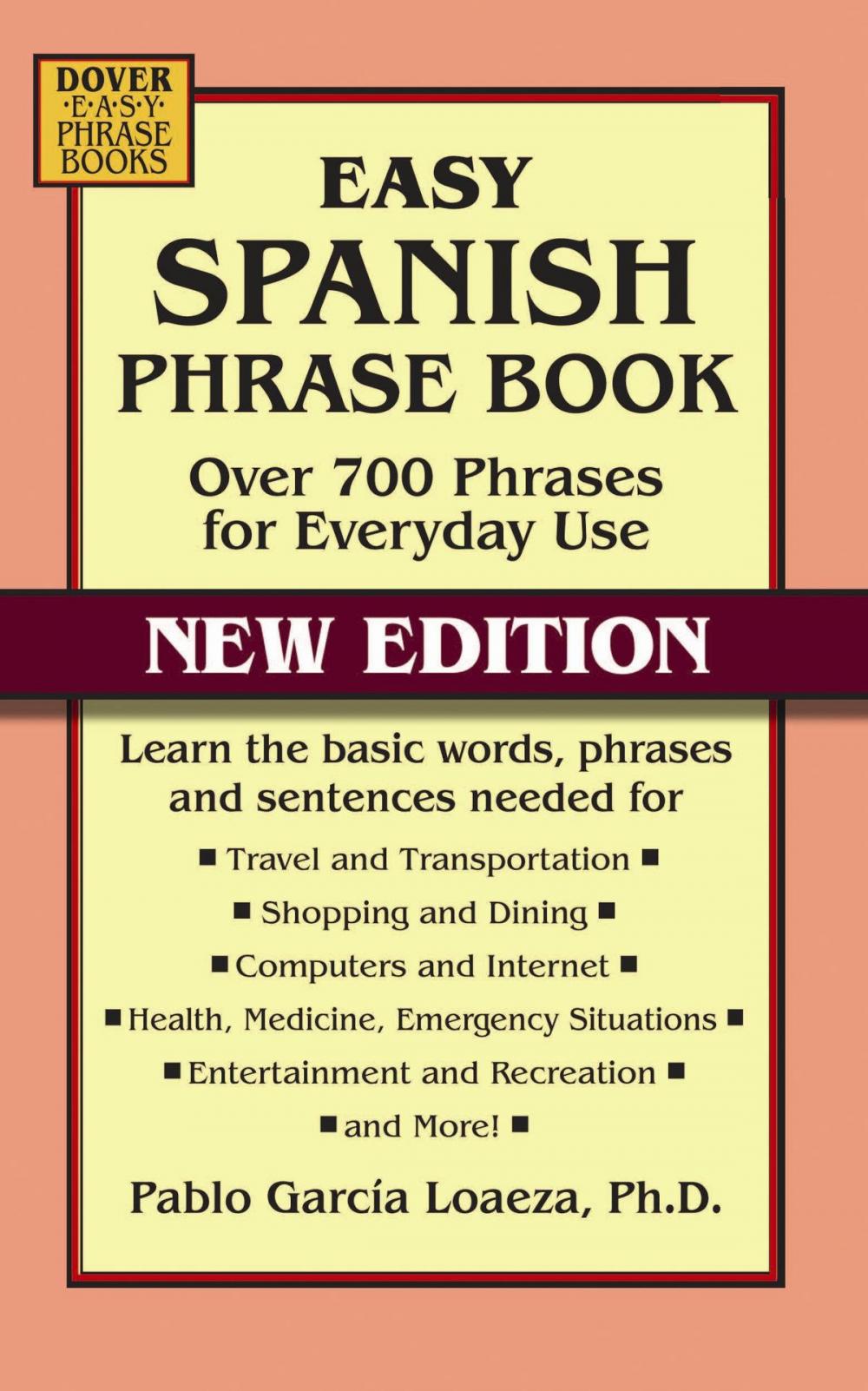 Big bigCover of Easy Spanish Phrase Book NEW EDITION