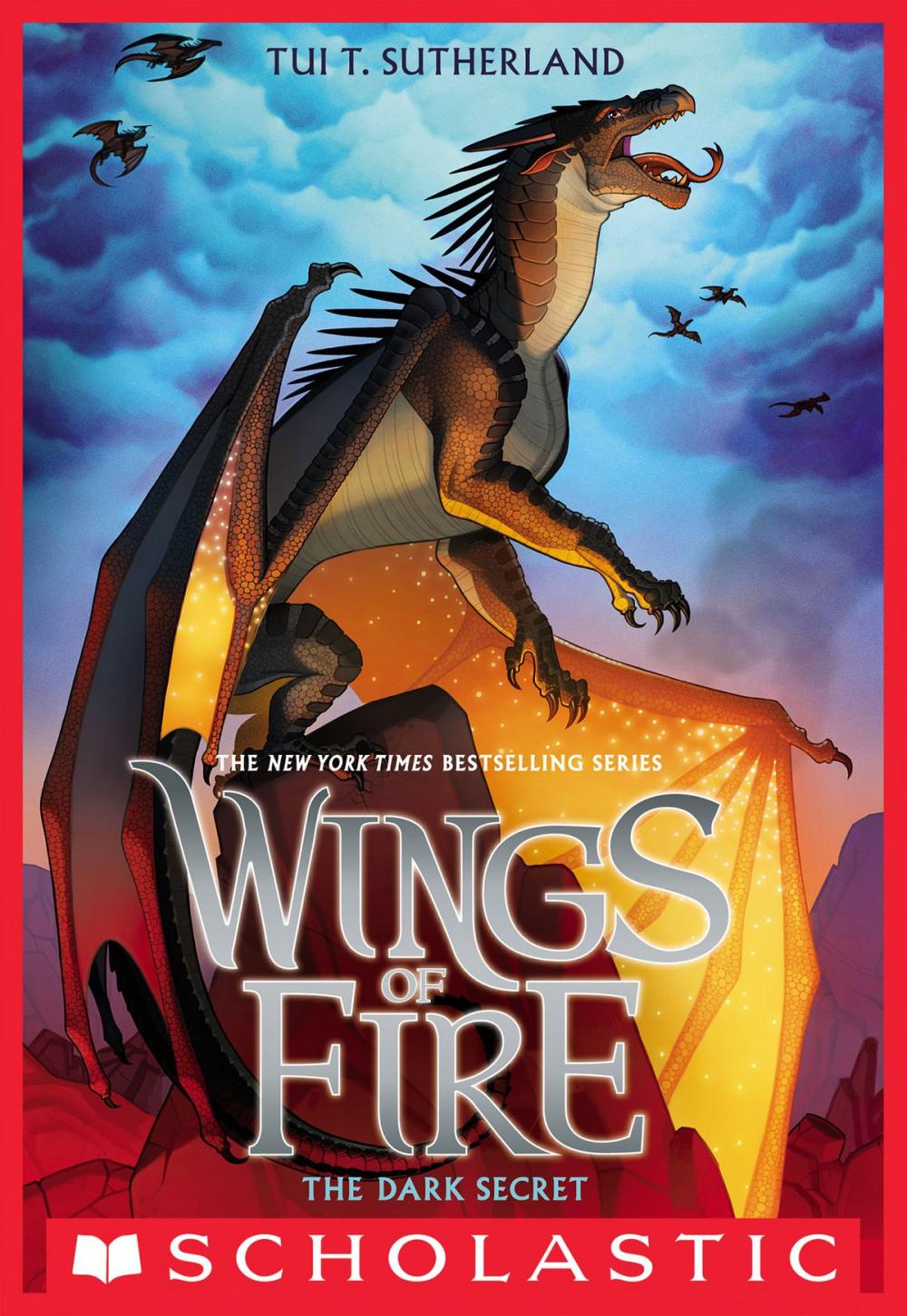 Big bigCover of Wings of Fire Book Four: The Dark Secret