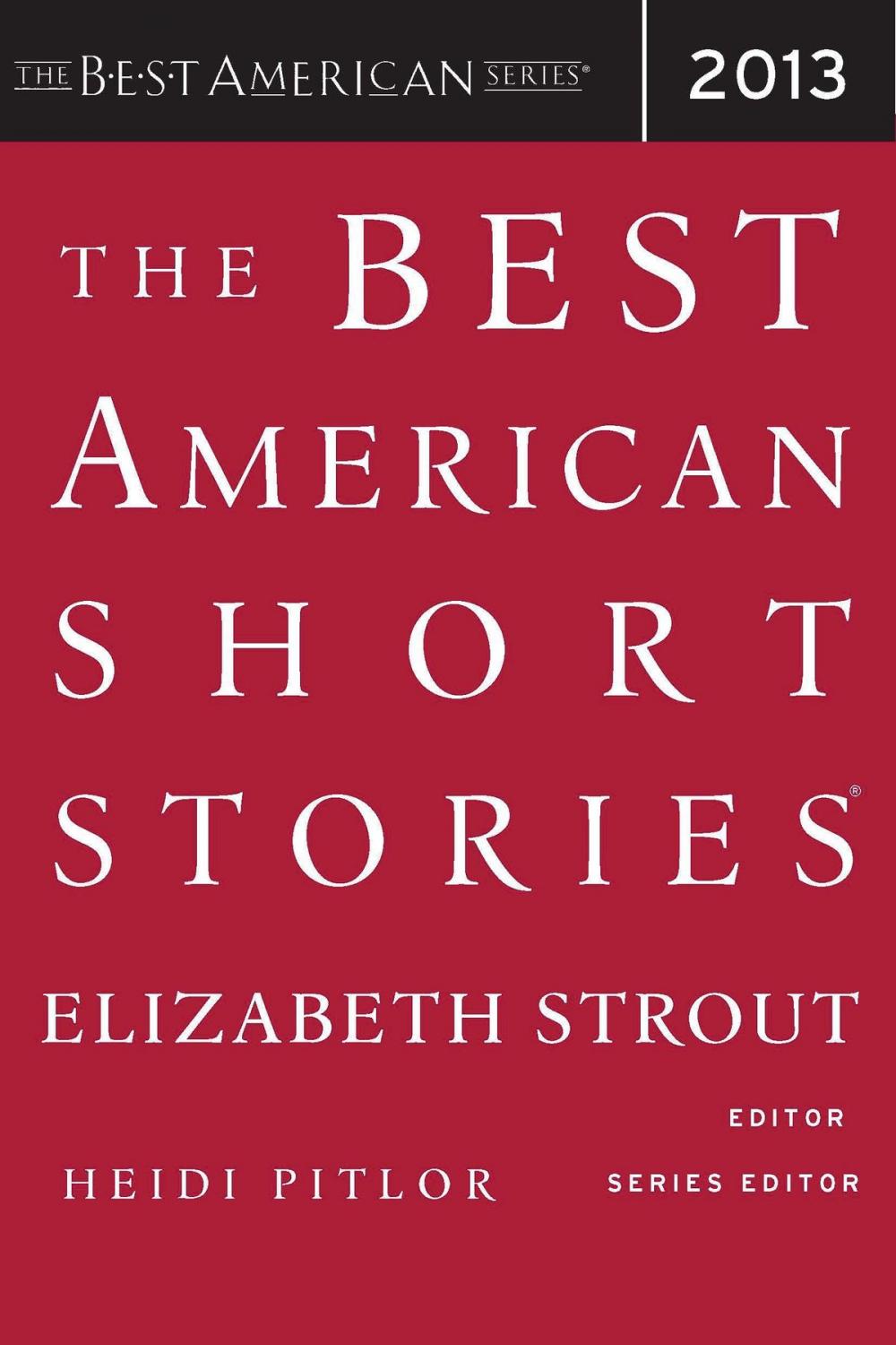 Big bigCover of The Best American Short Stories 2013