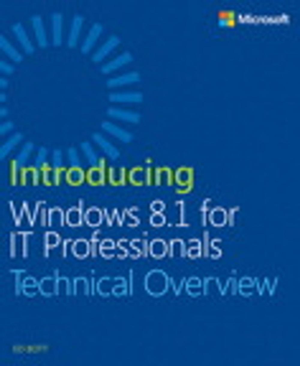 Big bigCover of Introducing Windows 8.1 for IT Professionals