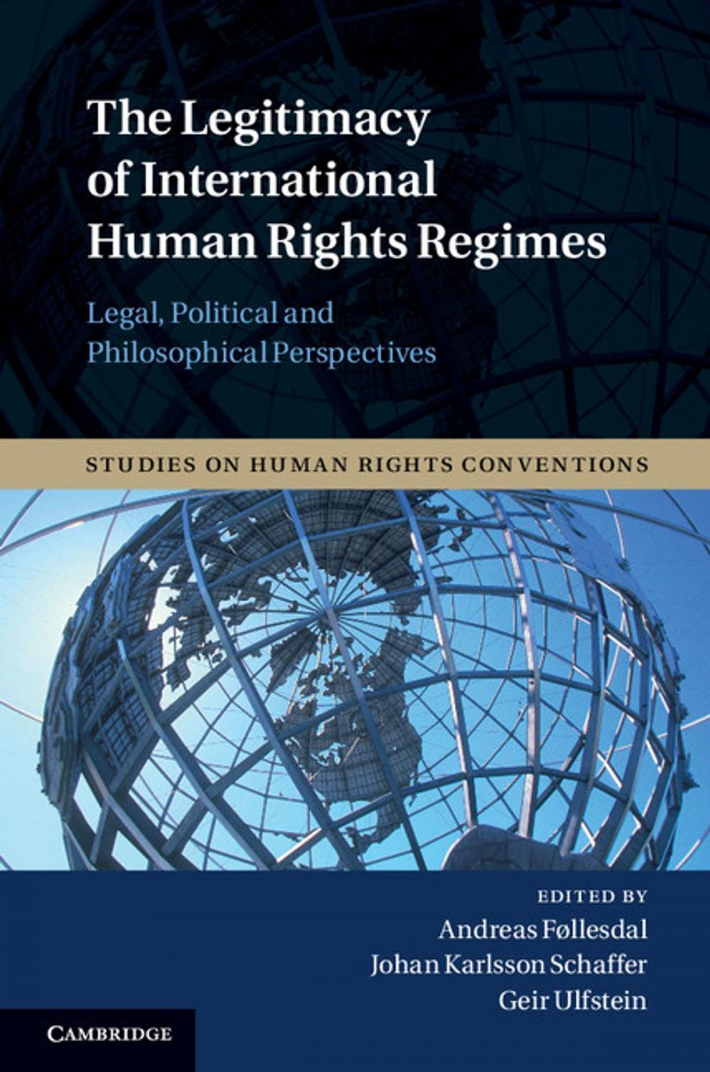 Big bigCover of The Legitimacy of International Human Rights Regimes