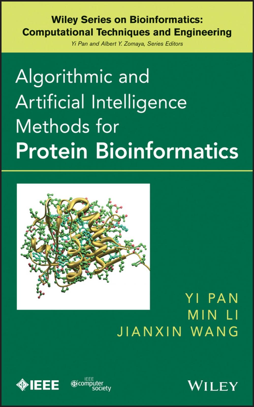 Big bigCover of Algorithmic and Artificial Intelligence Methods for Protein Bioinformatics