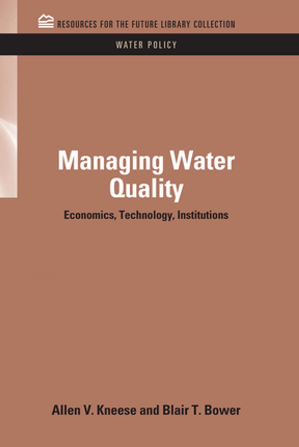 Big bigCover of Managing Water Quality