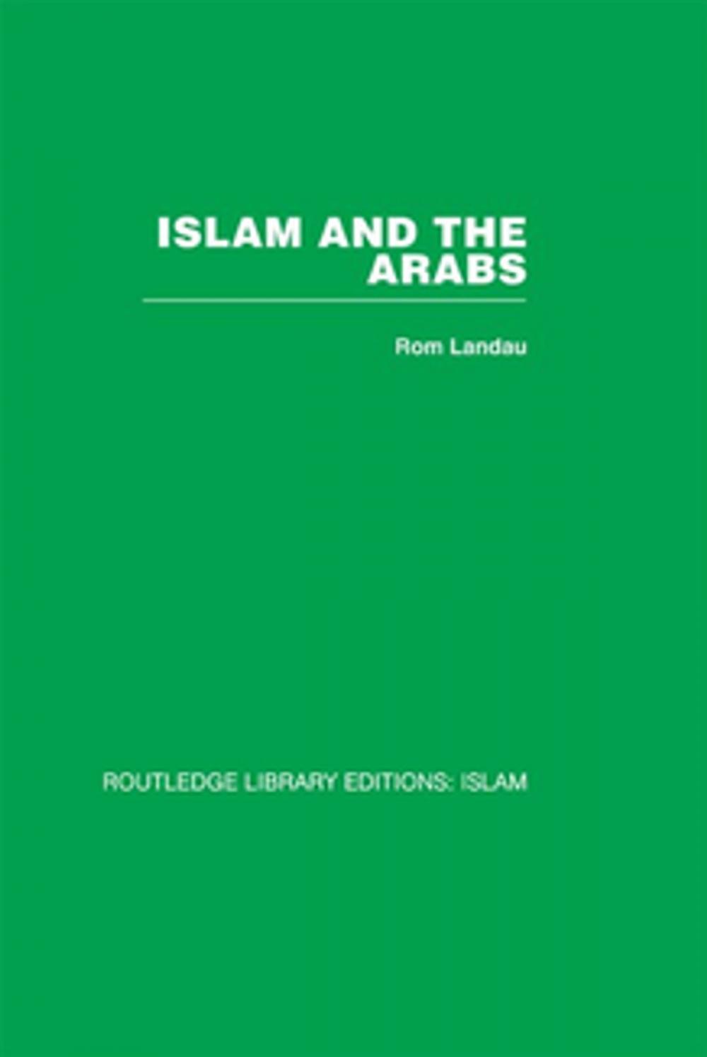 Big bigCover of Islam and the Arabs