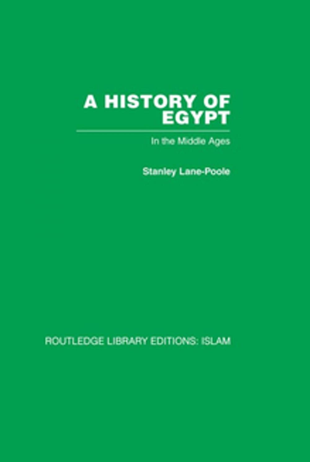 Big bigCover of A History of Egypt