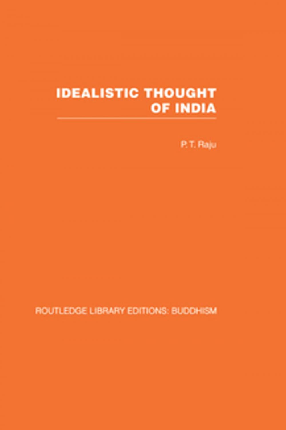 Big bigCover of Idealistic Thought of India