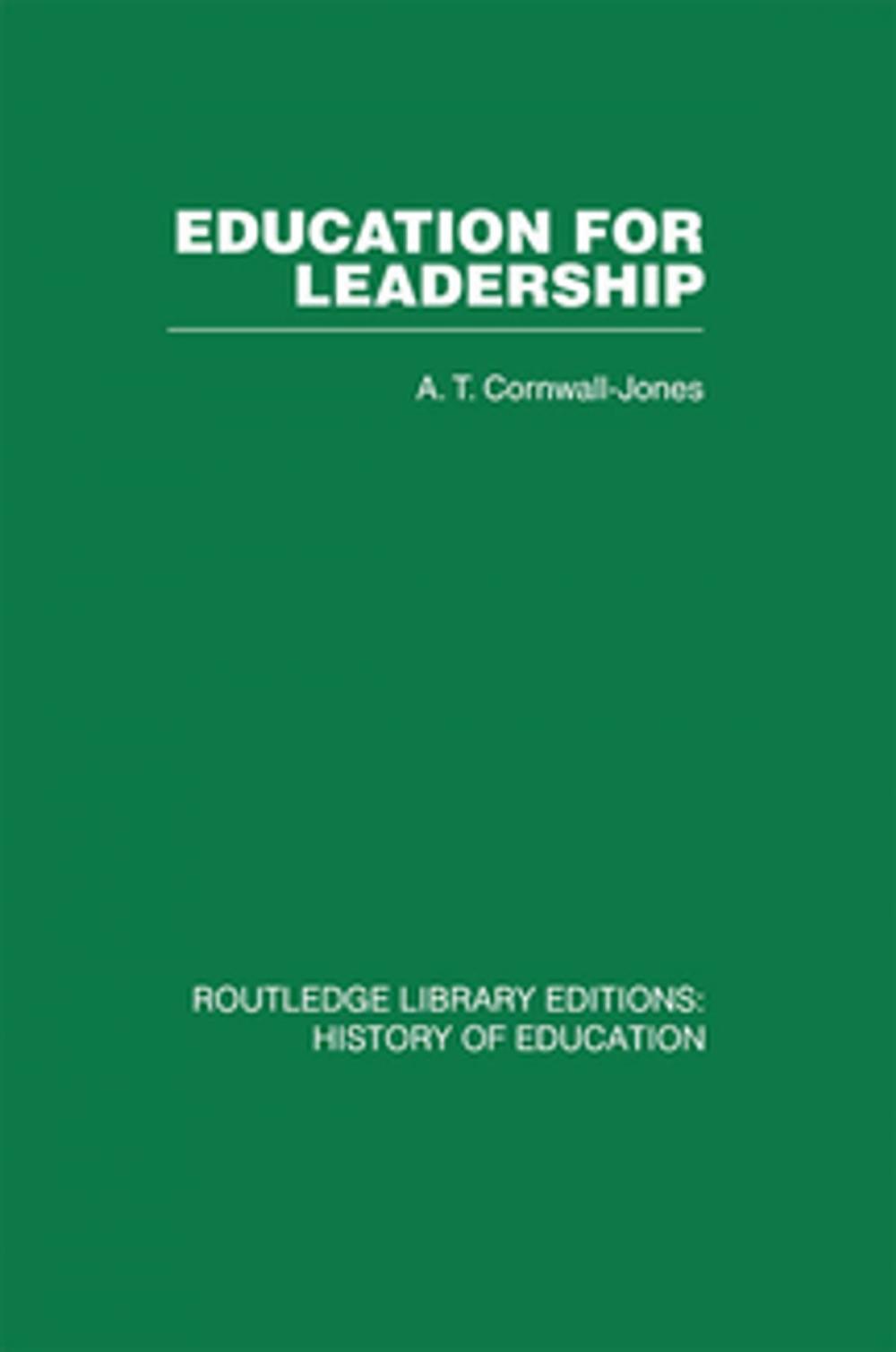 Big bigCover of Education For Leadership