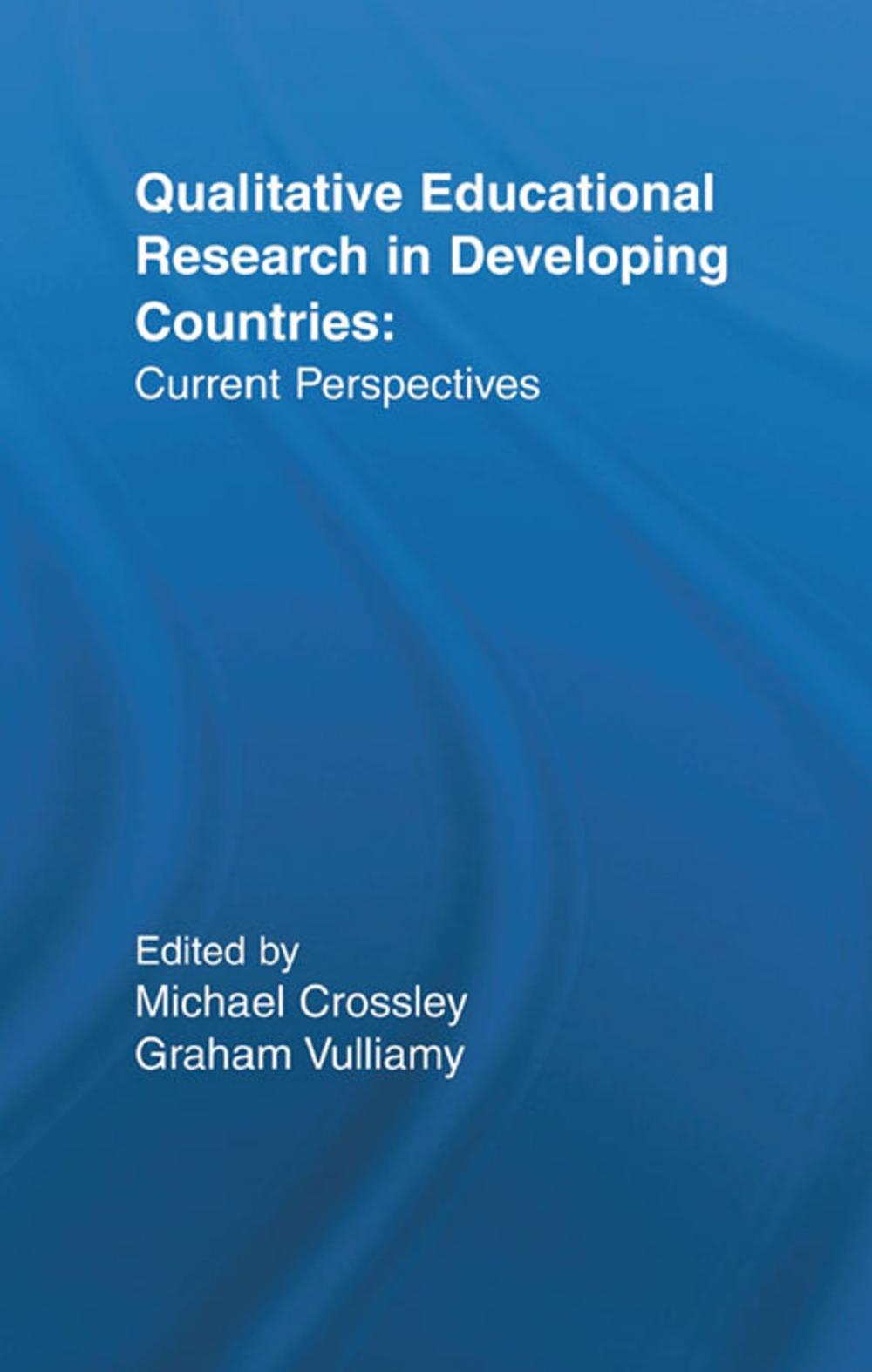 Big bigCover of Qualitative Educational Research in Developing Countries