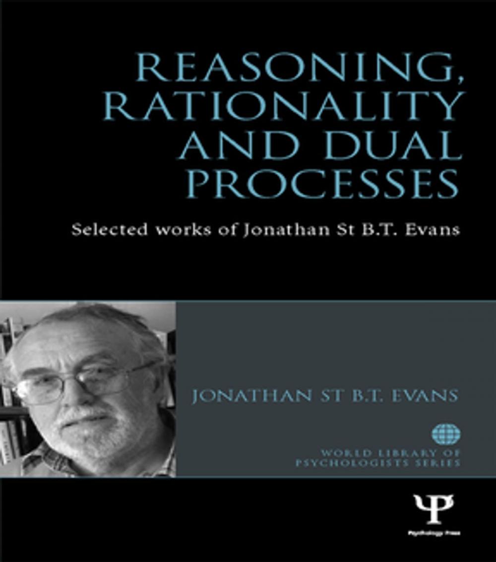 Big bigCover of Reasoning, Rationality and Dual Processes