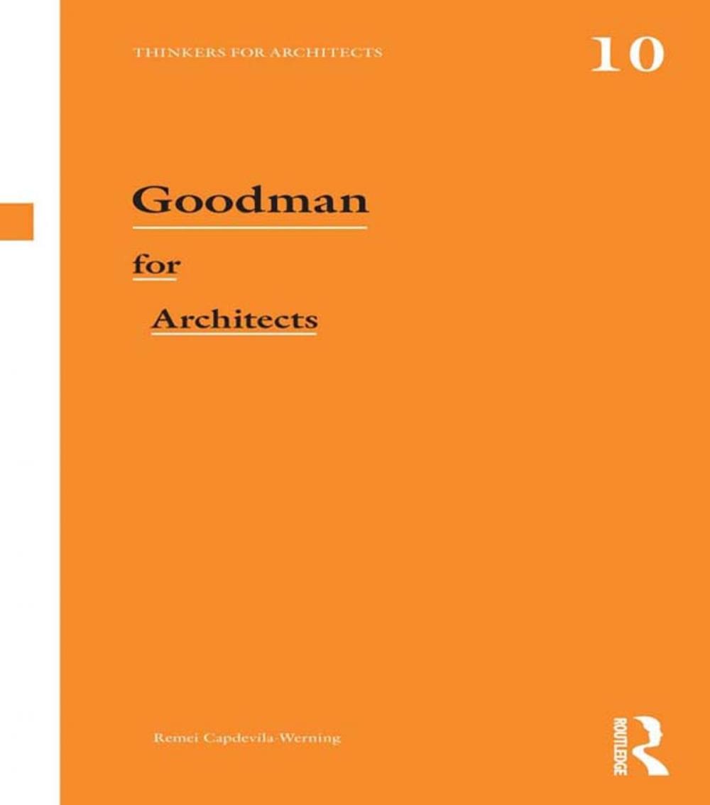 Big bigCover of Goodman for Architects