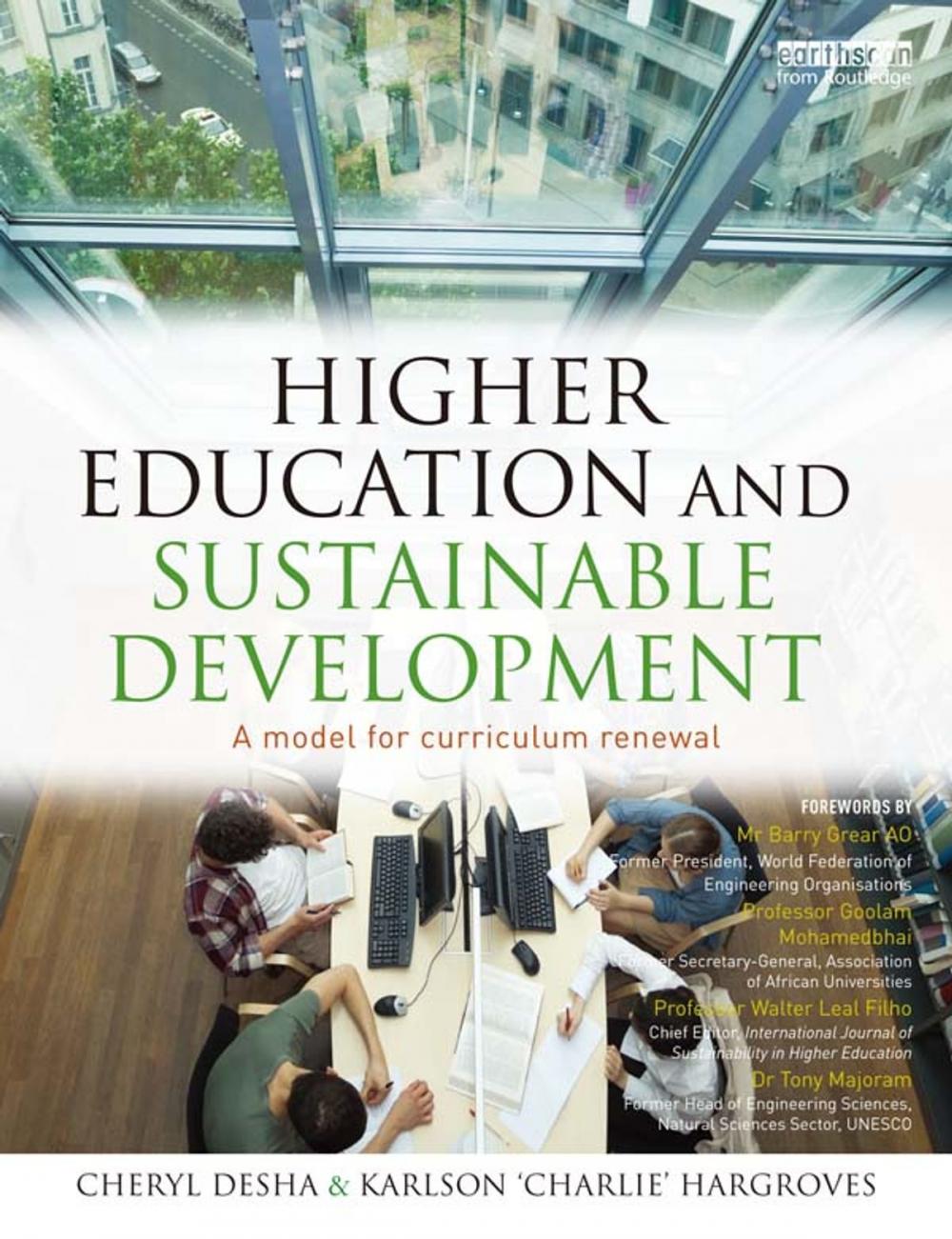 Big bigCover of Higher Education and Sustainable Development