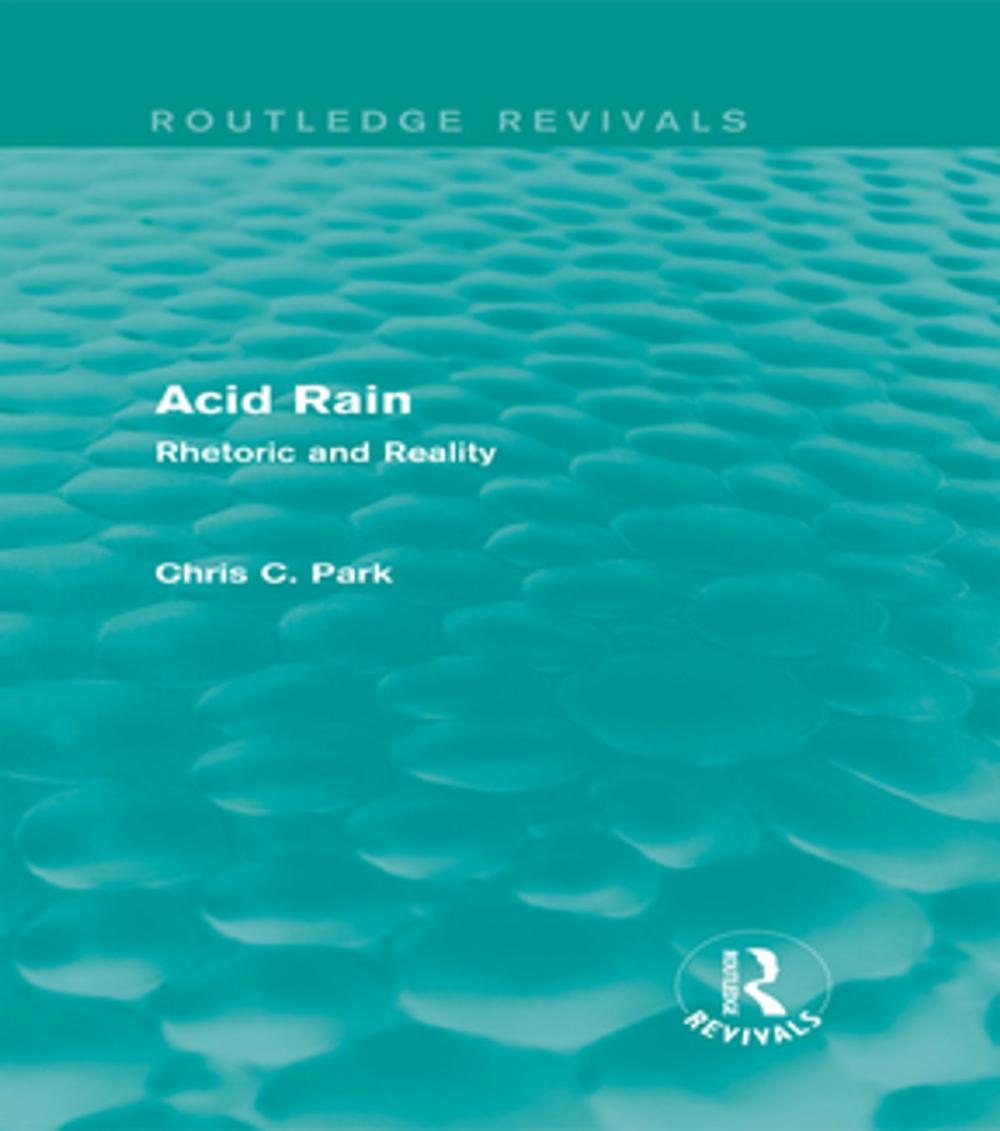 Big bigCover of Acid Rain (Routledge Revivals)