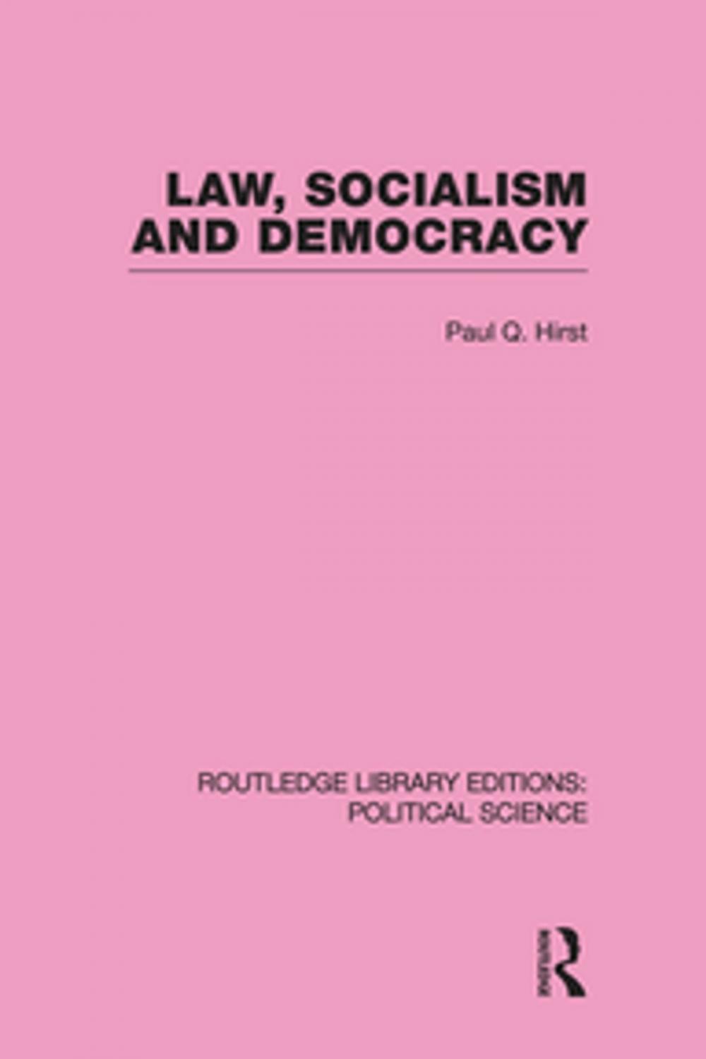 Big bigCover of Law, Socialism and Democracy