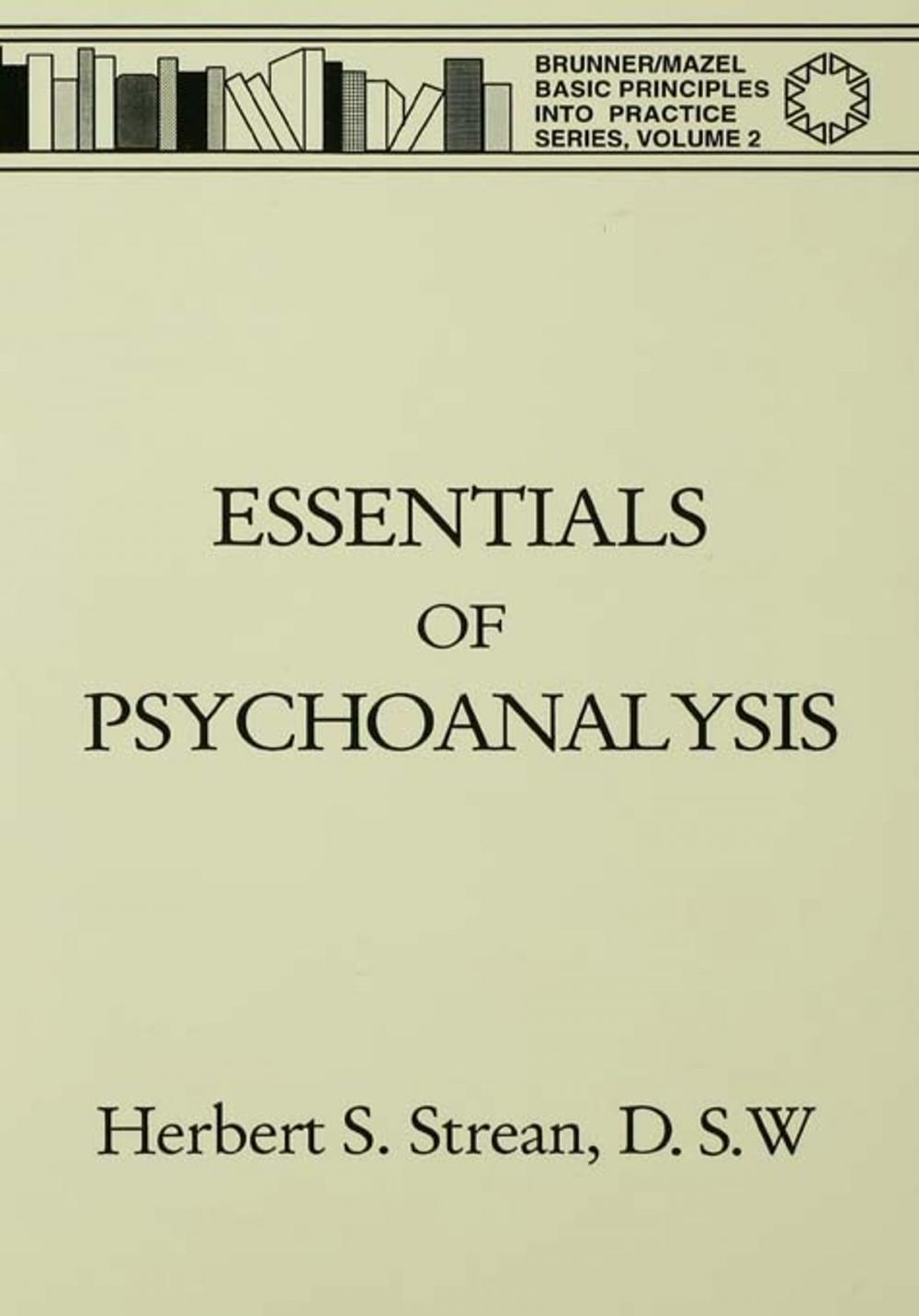 Big bigCover of Essentials Of Psychoanalysis