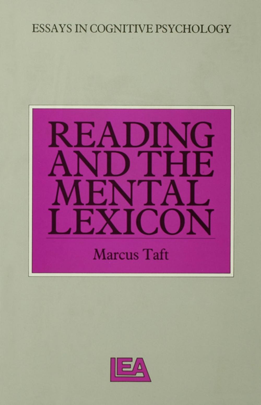 Big bigCover of Reading and the Mental Lexicon