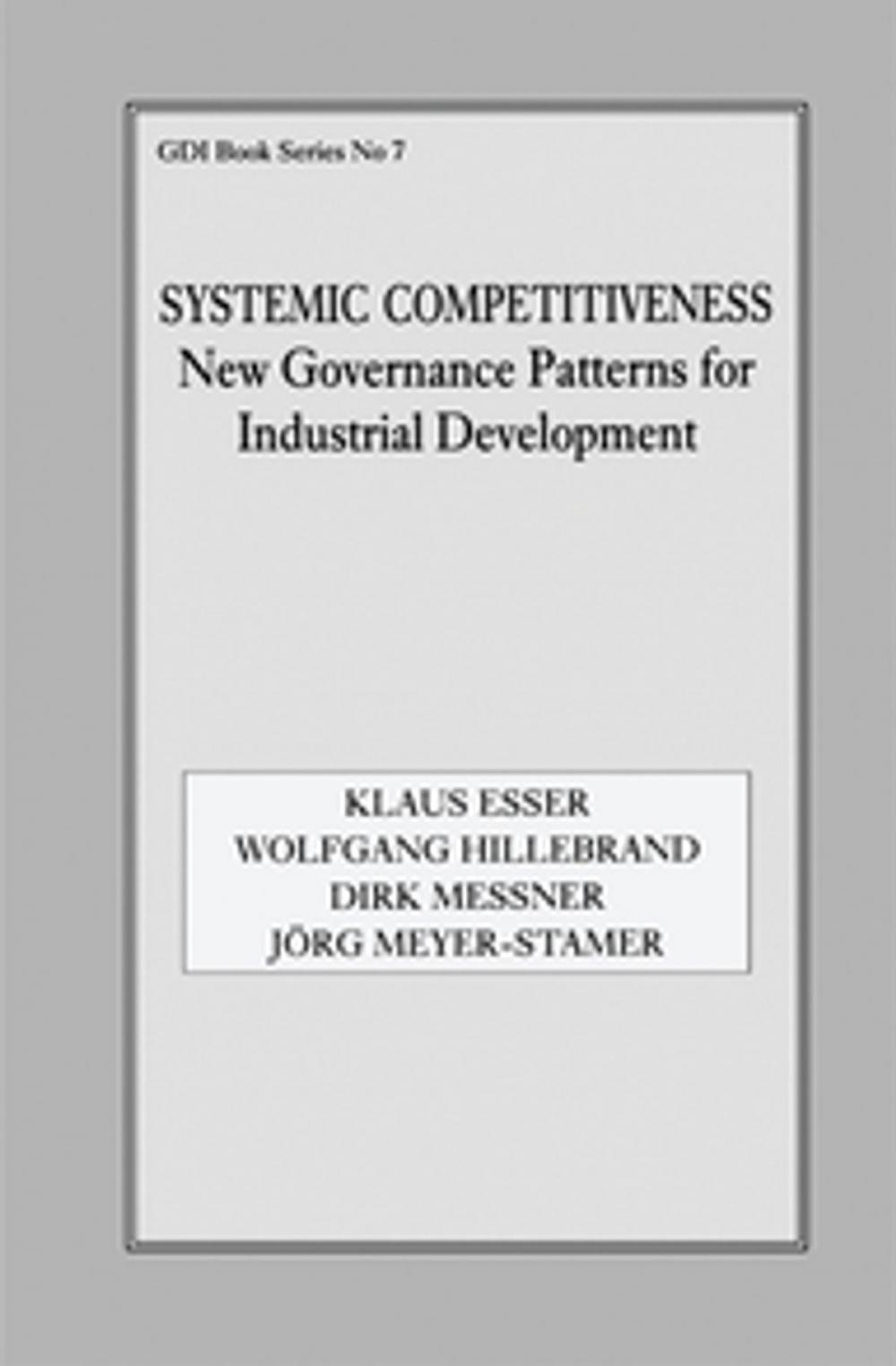 Big bigCover of Systemic Competitiveness