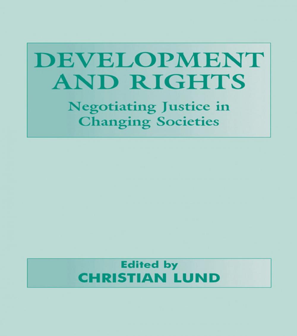 Big bigCover of Development and Rights