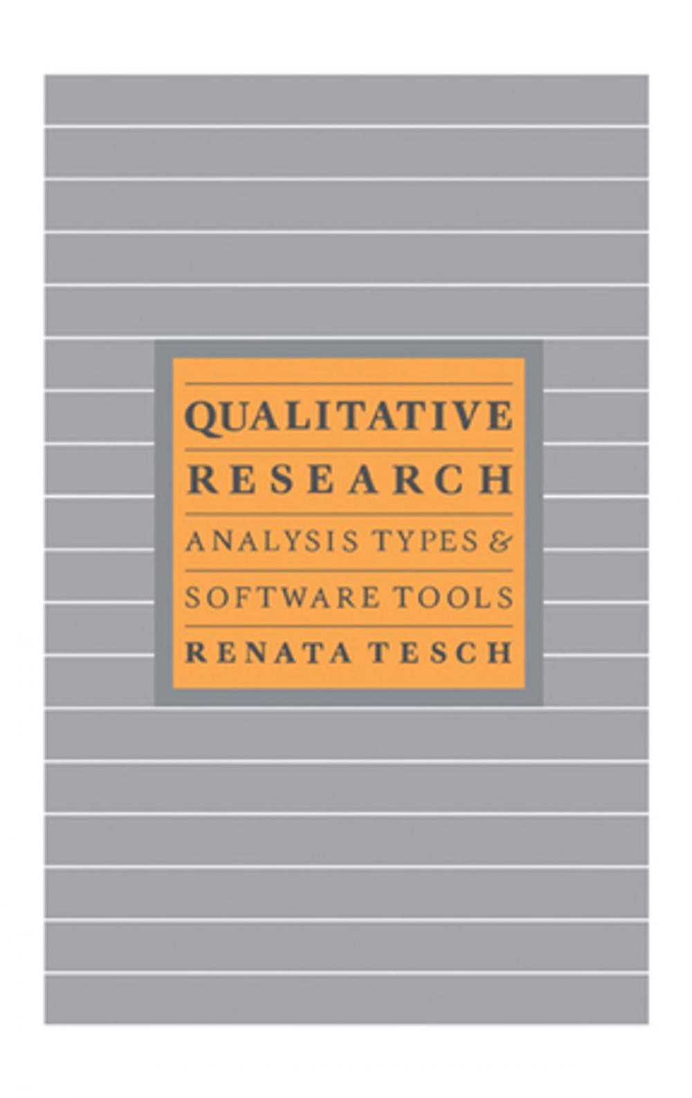 Big bigCover of Qualitative Research: Analysis Types & Tools